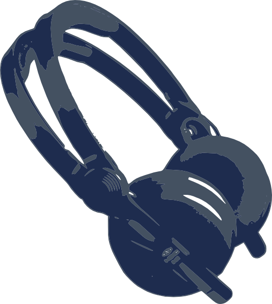 free vector Headphones clip art