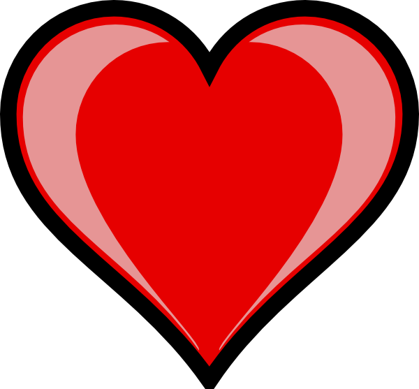 free vector Heart Highlight clip art