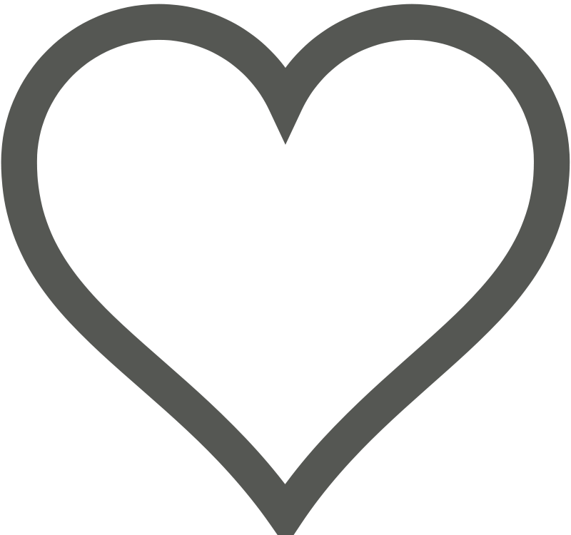 Heart Icon Deselected 98454 Free Svg Download 4 Vector