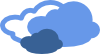 free vector Heavy Clouds Weather Symbol clip art
