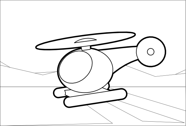 free vector Helicopter clip art