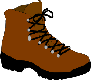 free vector Hiking Boot clip art