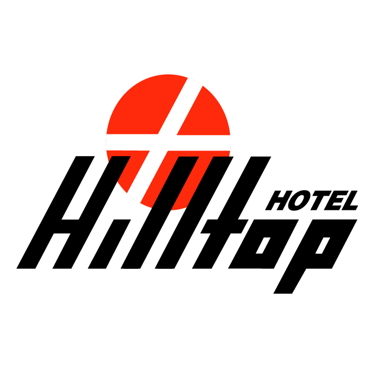 free vector Hilltop hotel