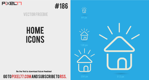 free vector Home Icons
