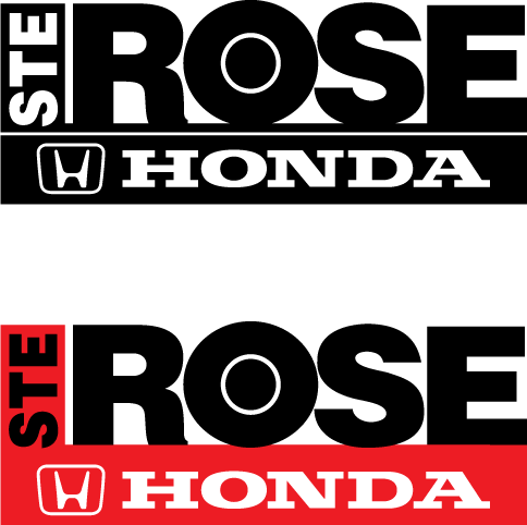 free vector Honda Ste-Rose logos