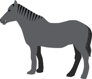 free vector Horse  clip art