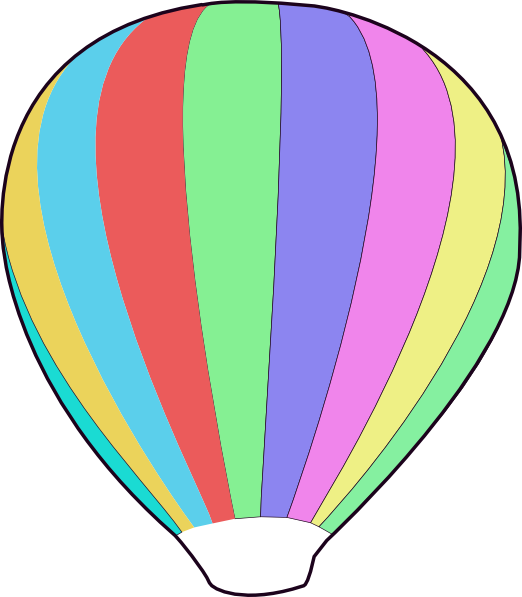 clipart hot air balloon free - photo #49