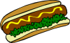 free vector Hot Dog clip art