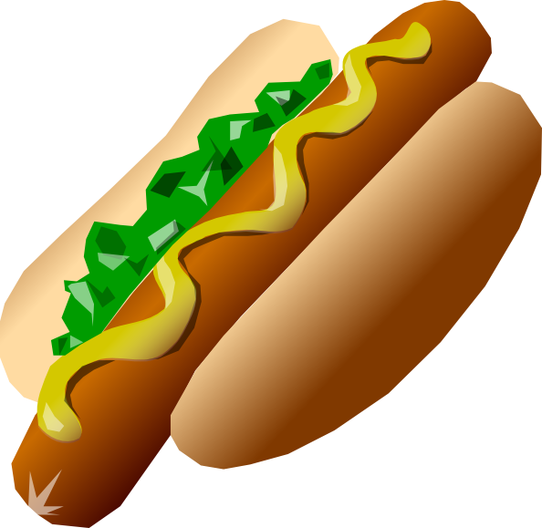 free vector Hot_dog clip art
