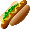 free vector Hot_dog clip art