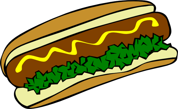 free vector Hot Dog clip art