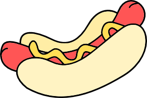 free vector Hotdog Sandwitch clip art