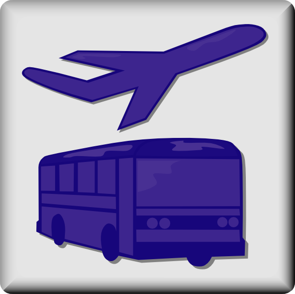 free vector Hotel Icon Airport Shuttle clip art