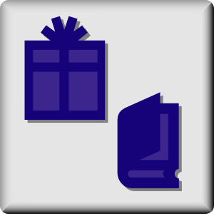 free vector Hotel Icon Gift And Book Shop clip art