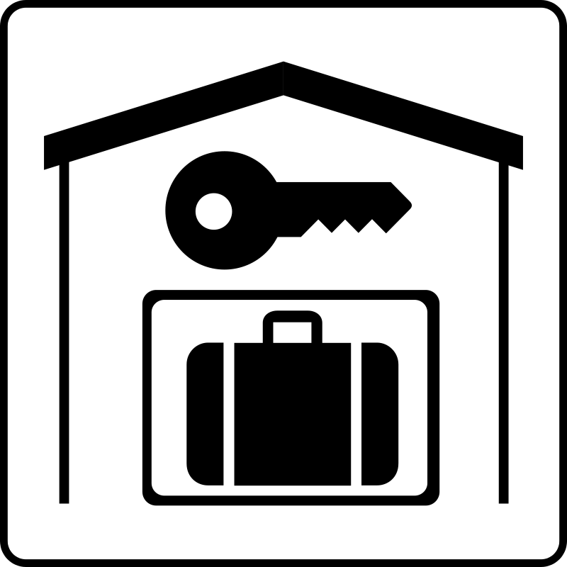 free vector Hotel Icon Has Secure Storage In Room