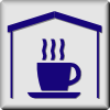 free vector Hotel Icon In Room Coffee And Tea clip art