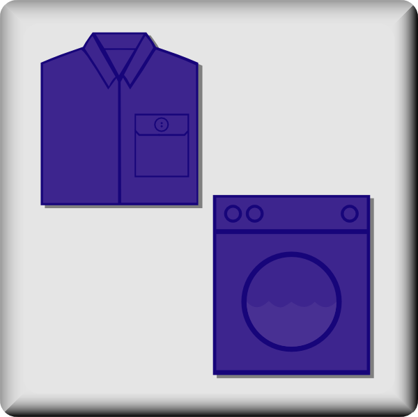 free vector Hotel Icon Laundry Service clip art