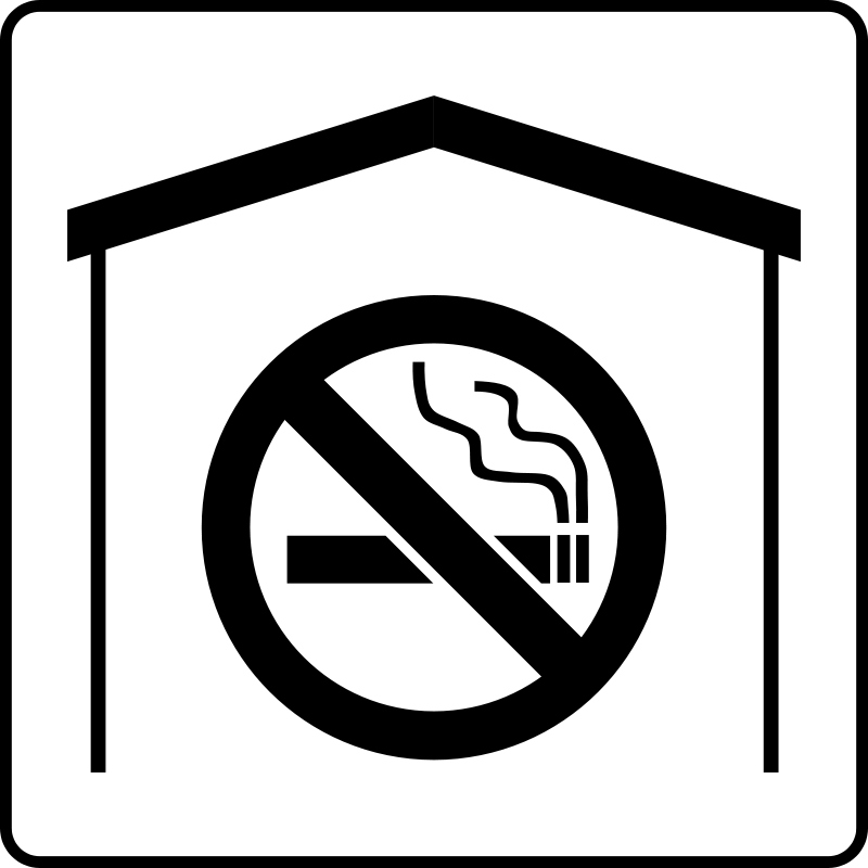free vector Hotel Icon No Smoking In Room