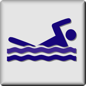 free vector Hotel Icon Swimming Pool clip art