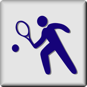 free vector Hotel Icon Tennis clip art