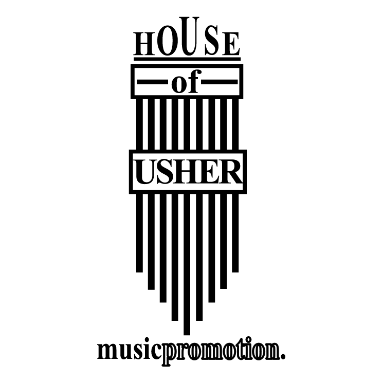 free vector House of usher music promotion