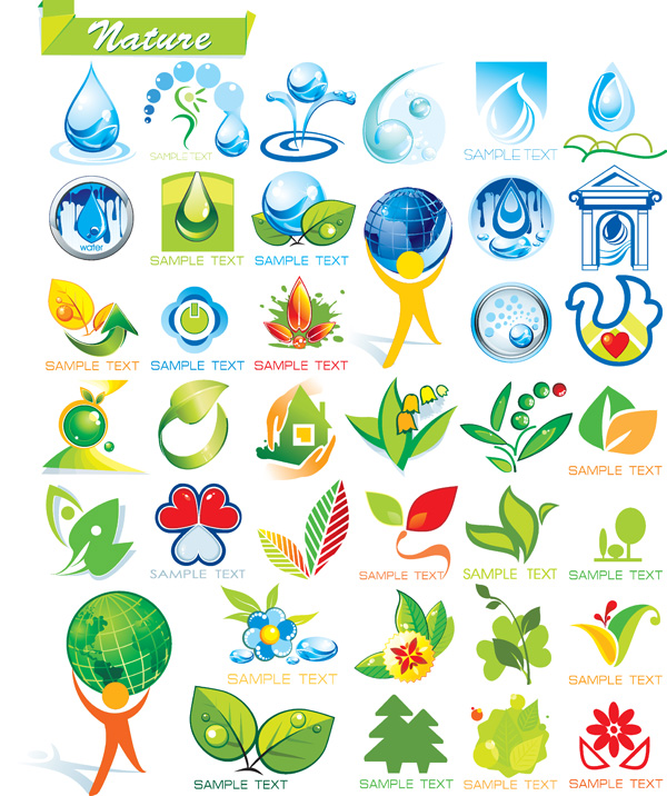 free vector House with ecological theme icon vector