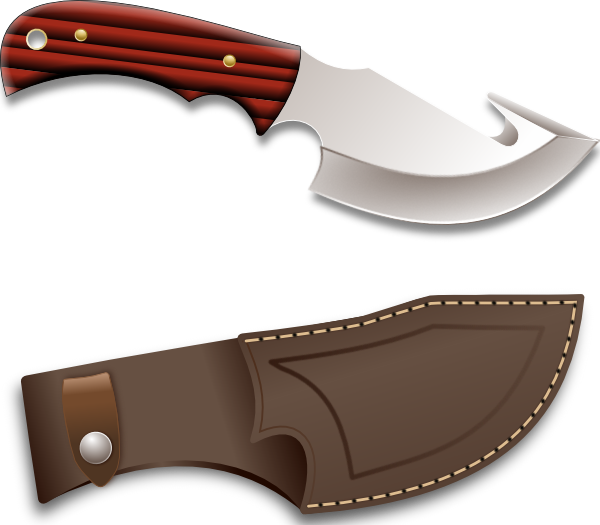 Download Hunter Knife clip art (118020) Free SVG Download / 4 Vector