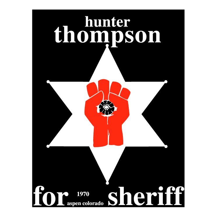 free vector Hunter s thompson