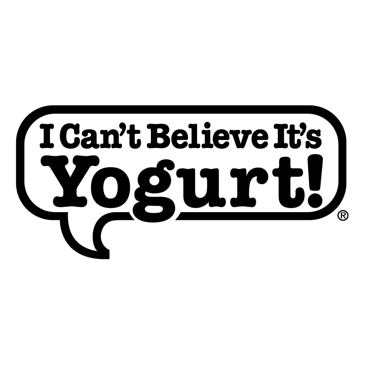 free vector I cant believe its yogurt