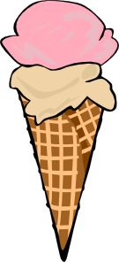 free vector Ice Cream Cones Ff Menu clip art