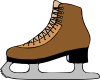 free vector Ice Skate Shoe clip art