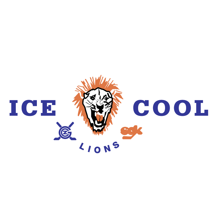 free vector Icecool lions