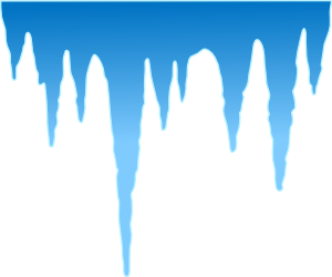 free vector Icicles clip art