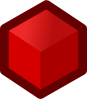 free vector Icon Cube Red clip art