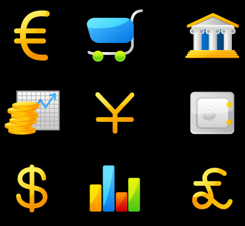 free vector Icon daquan financial articles vector