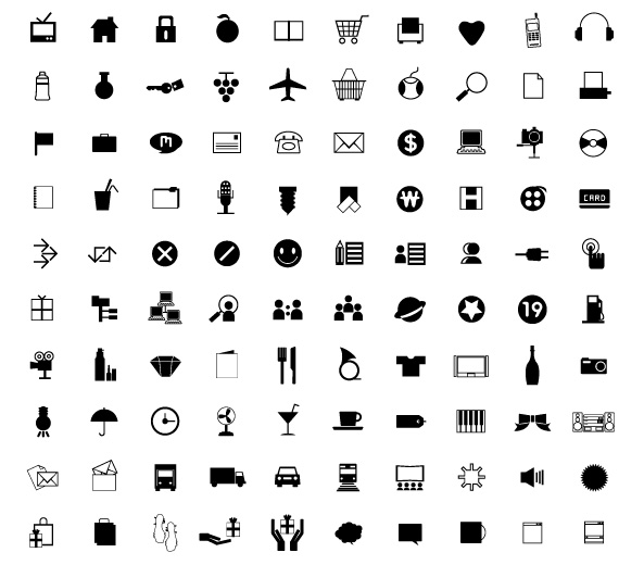 free vector Icon more than a simple vector graphics material