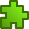 free vector Icon Puzzle Green clip art