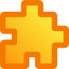 free vector Icon Puzzle Yellow clip art