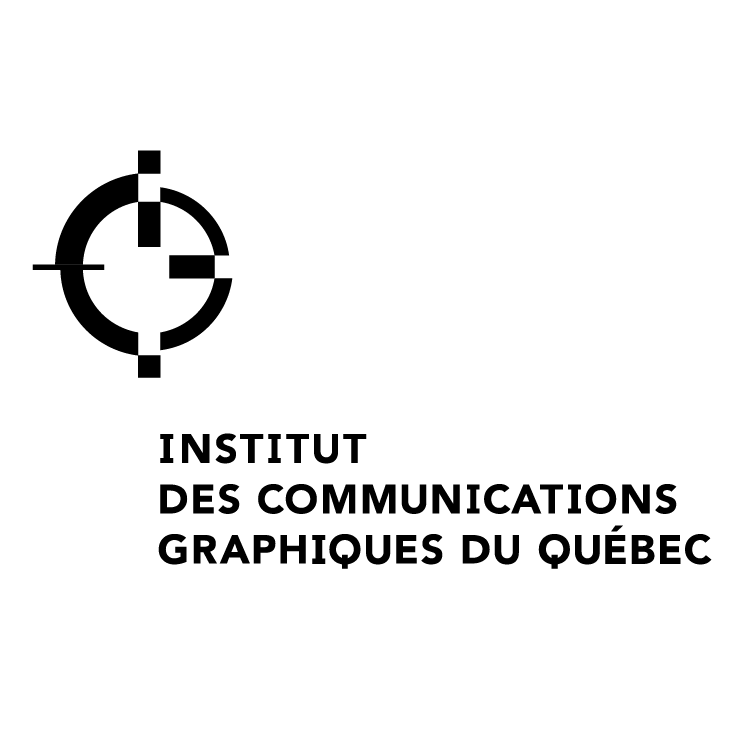 free vector Institut des communications graphiques du quebec