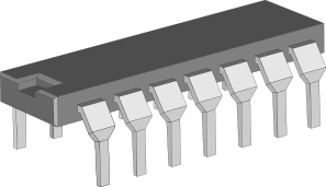 free vector Integrated Circuit Chip clip art