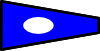free vector International Maritime Signal Flag 2 clip art