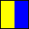 free vector International Maritime Signal Flag Kilo clip art