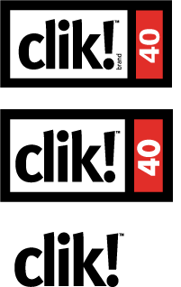free vector Iomega CLICK! logo