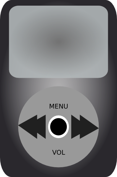 free vector Ipod Music Player clip art