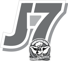 free vector J7 gray logo