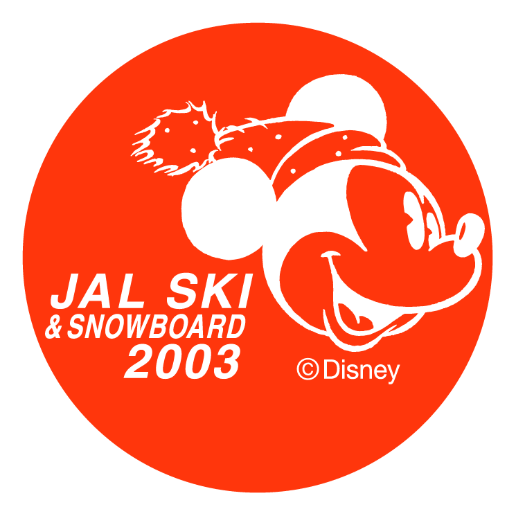 free vector Jal ski snowboard 2003
