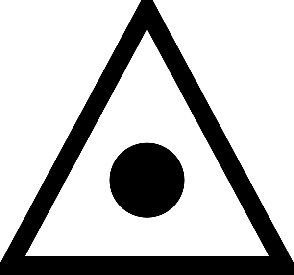 free vector Japanese Map Symbol Triangulation Point clip art