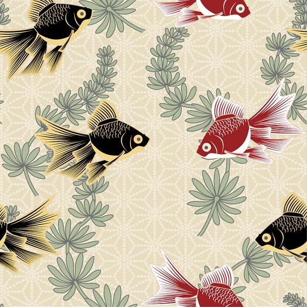 free vector Japanese pattern background