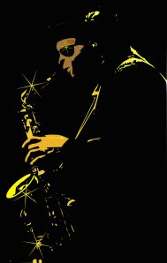 free vector Jazz Music Player clip art