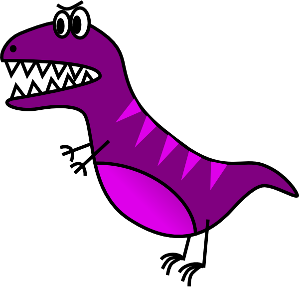 free vector Jazzynico Dino Simple T Rex clip art